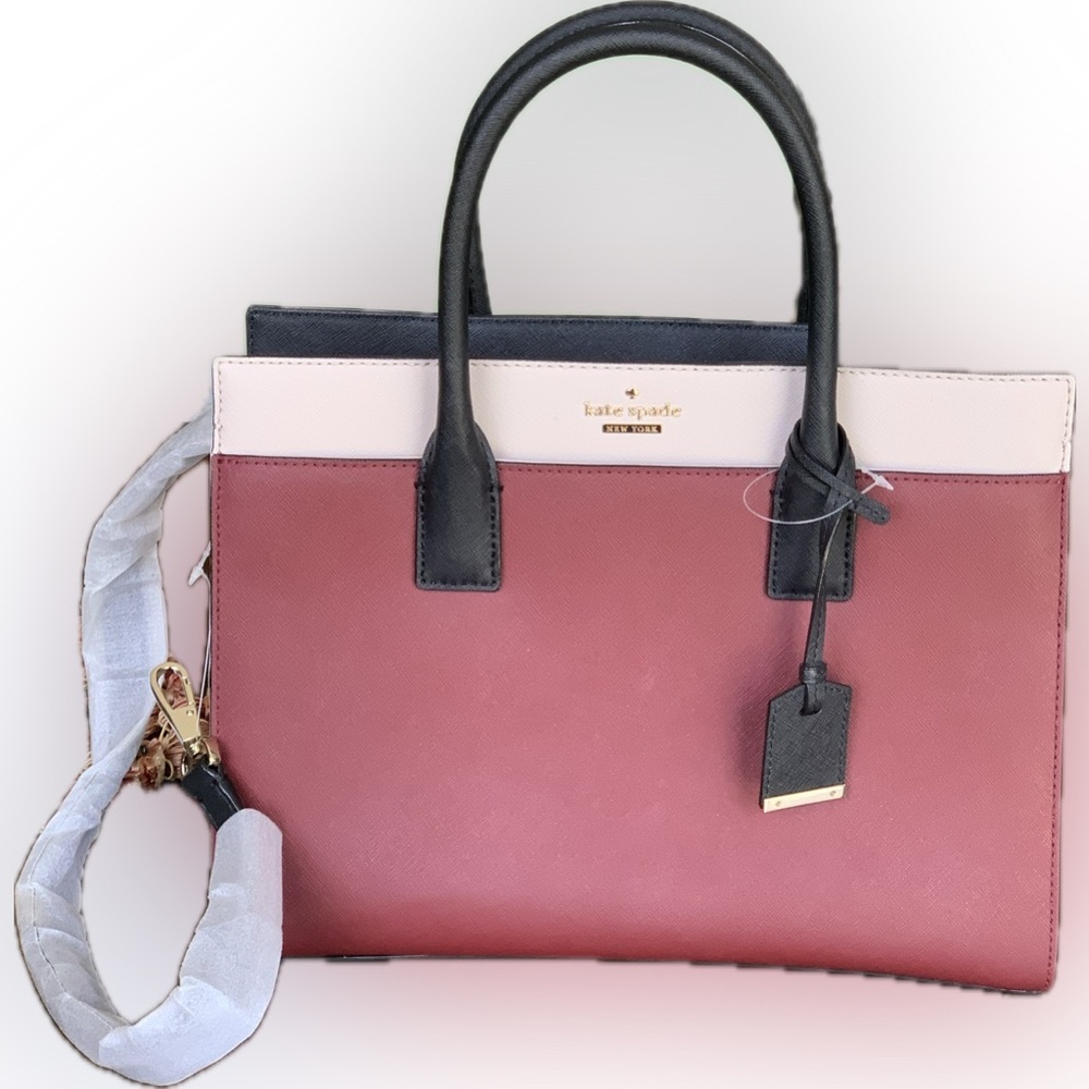 Kate Spade New York Cameron Street Color Block Candace  Satchel - Picture 13 of 14